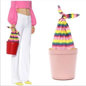 Host Pick NWT Staud Britt bag stripe rainbow pink